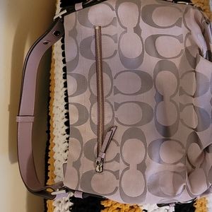 Coach bag light purple